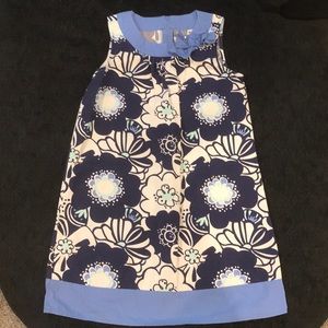 Floral dress, zip back